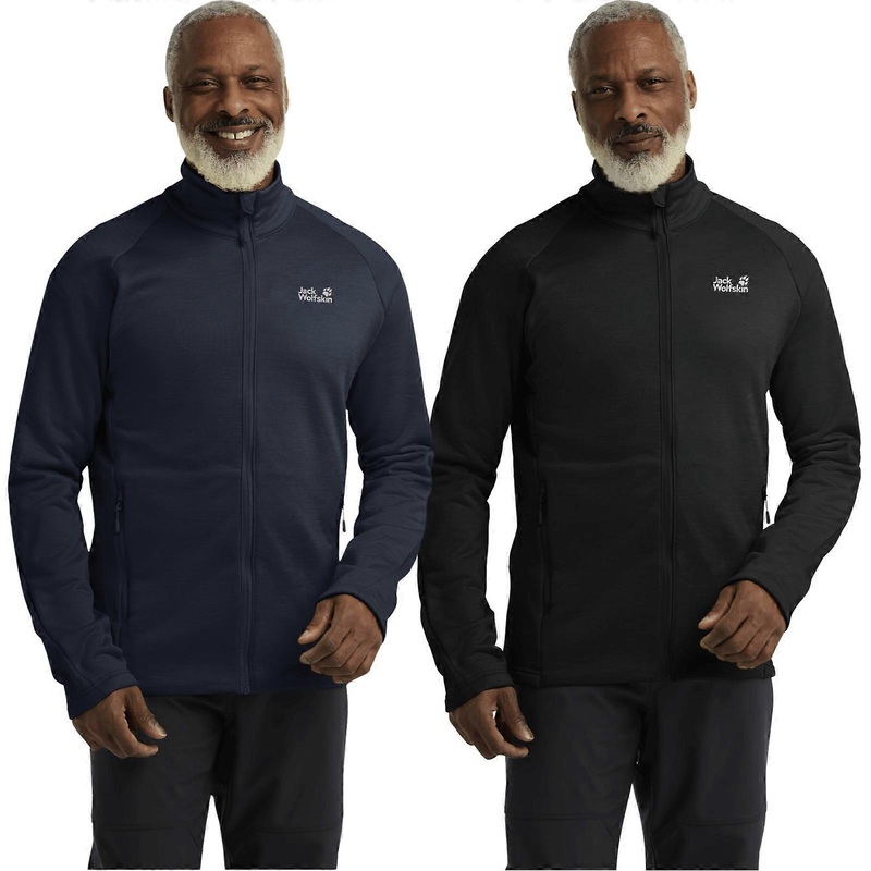 Jack Wolfskin Mens Peak District Full Zip Fleece