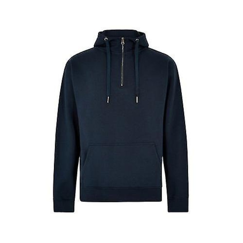 Kustom Kit Mens Quarter Zip Regular Hoodie