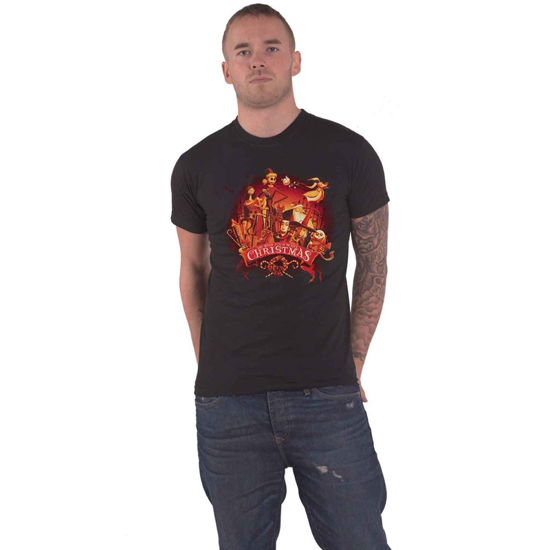 Nightmare Before Christmas T Shirt We Wish You A Scary Christmas Official