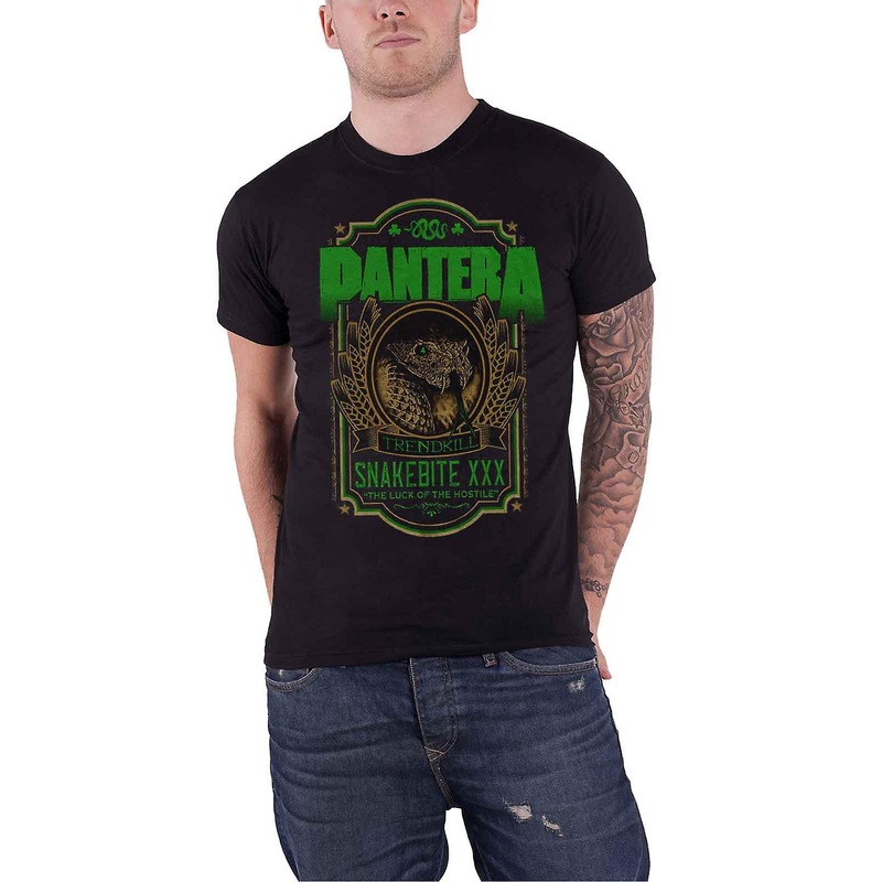 Pantera Snakebite XXX Label T Shirt