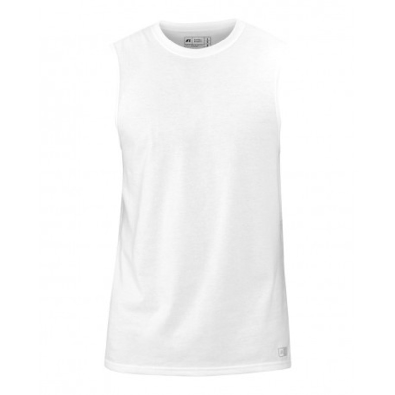 Russell Athletic 64MTTM Essential Jersey Sleeveless Muscle T-Shirt | Russell Athletic 64MTTM