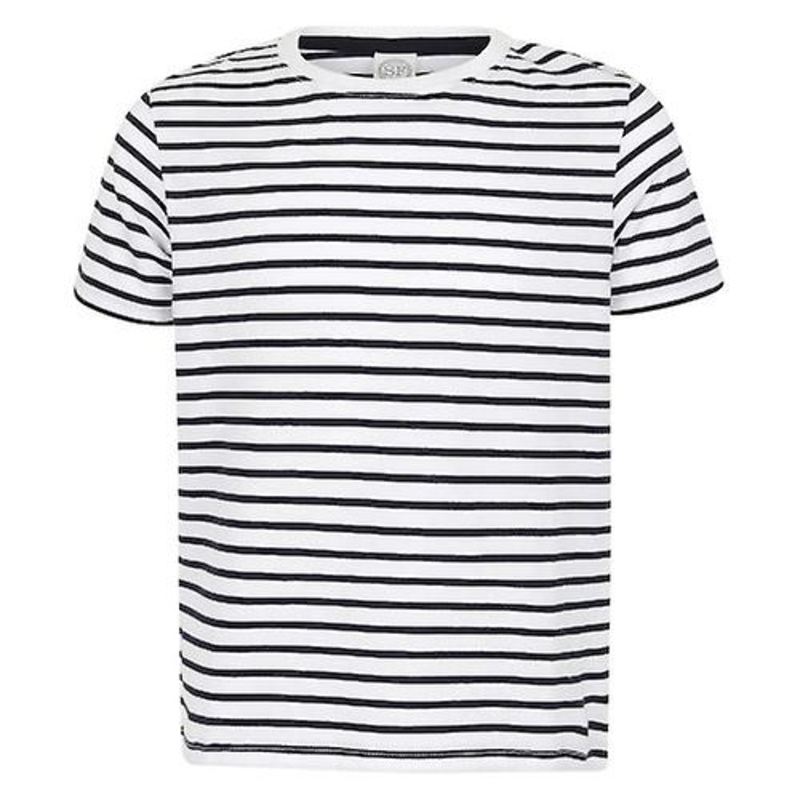 SF Minni Childrens/Kids Striped T-Shirt