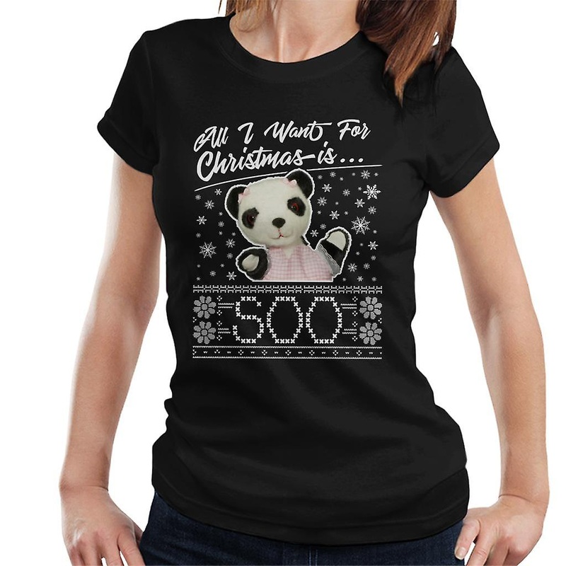 Sooty Christmas All I Want For Christmas Is Soo Women’s T-Shirt