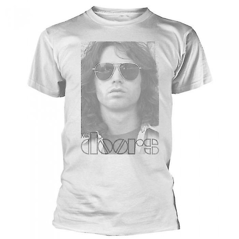 The Doors Unisex Adult Aviator Cotton T-Shirt