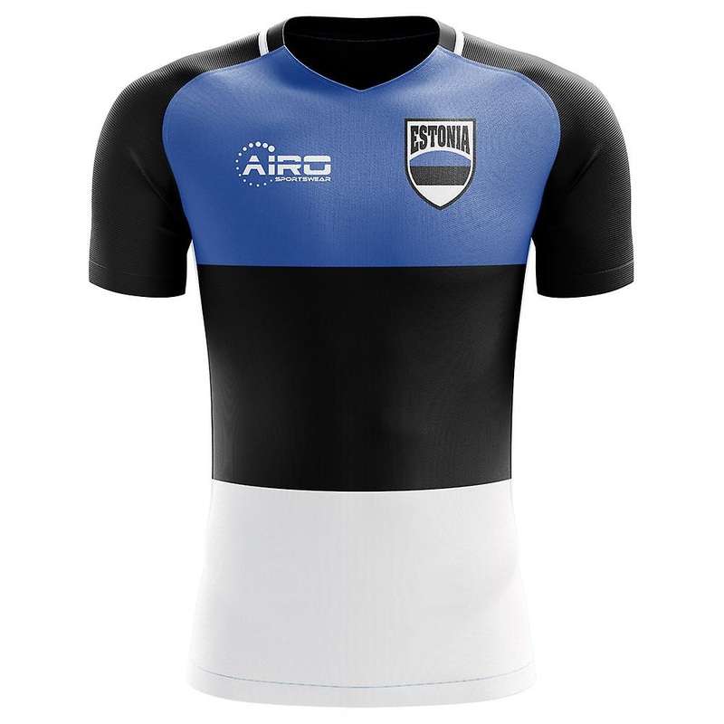 2025-2026 Estonia Home Concept Football Shirt – Womens