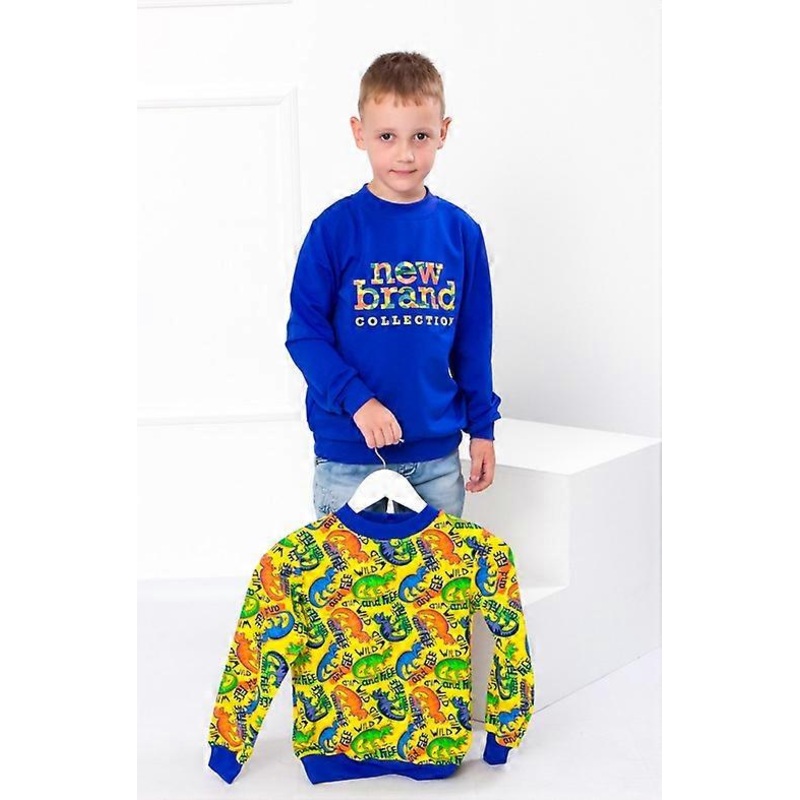 Boys Double Sweatshirt Set  Soft Material & Everyday Wear, Any season,  HC 6069-6