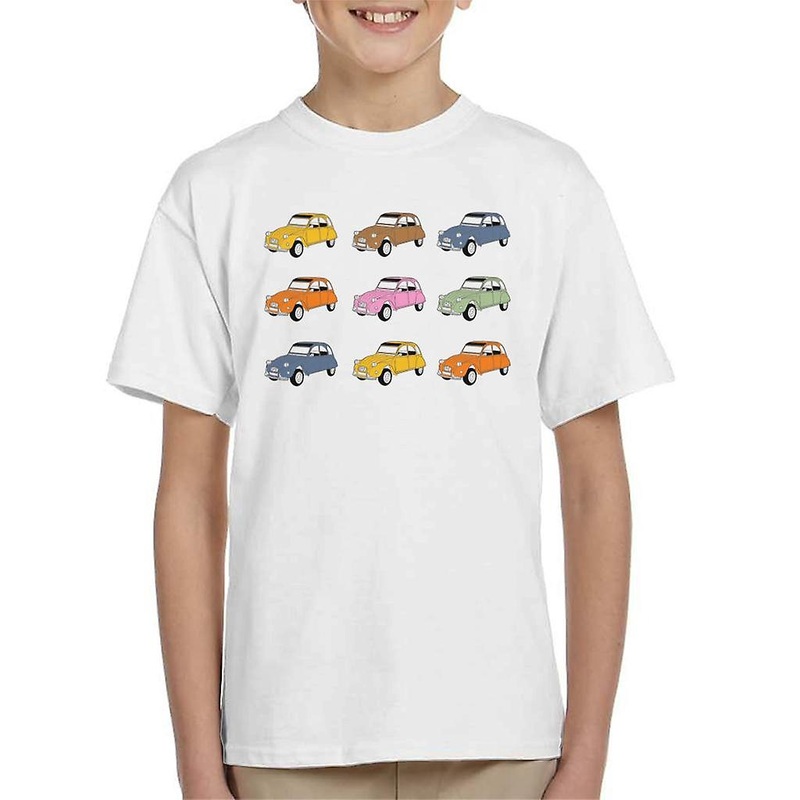 Citroen Vintage 2CV Colours Kid’s T-Shirt