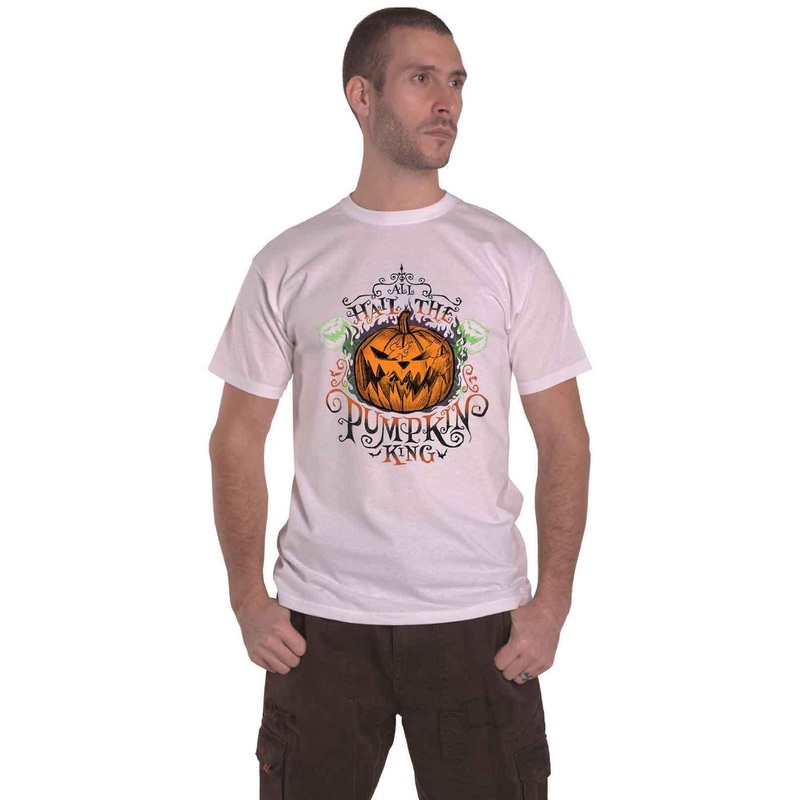Nightmare Before Christmas T Shirt All Hail new Official Mens White