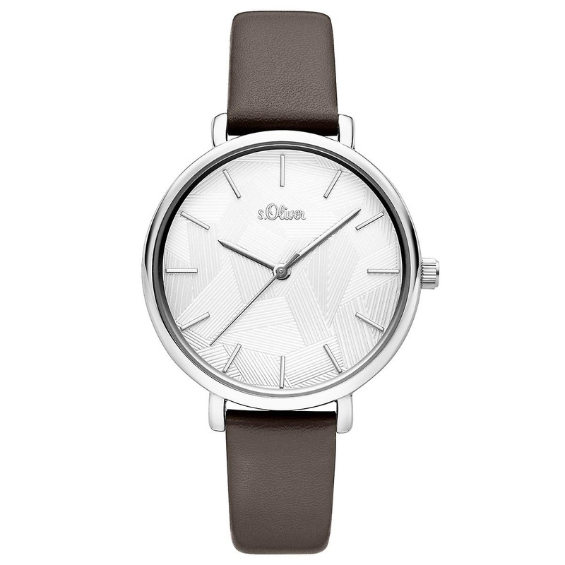 s.Oliver women’s watch wristwatch leather SO-3736-LQ