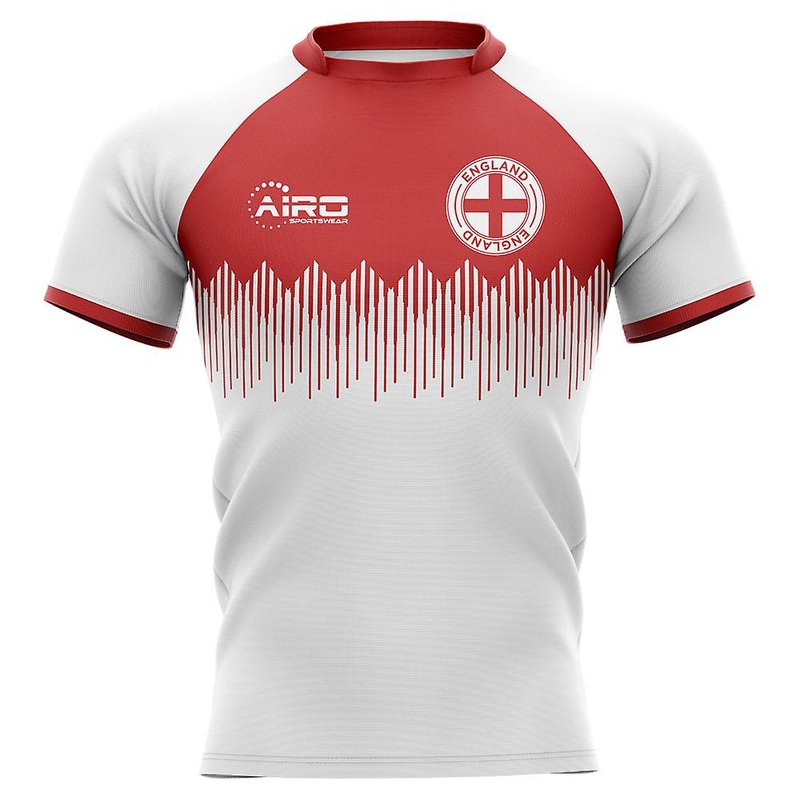 2025-2026 England Home Concept Rugby Shirt – Kids (Long Sleeve)