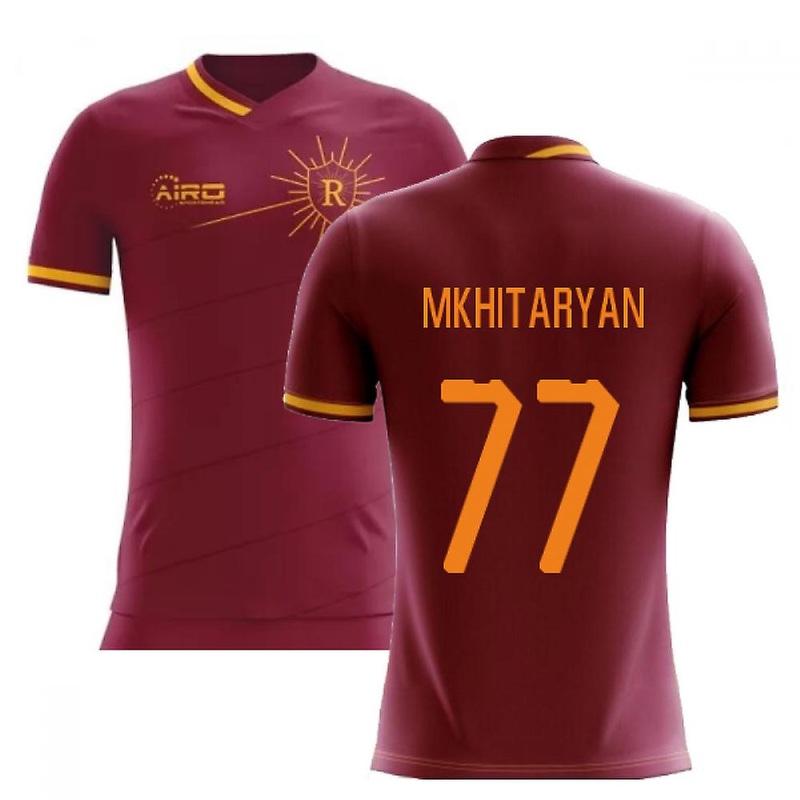 2025-2026 Roma Home Concept Football Shirt (Mkhitaryan 77)