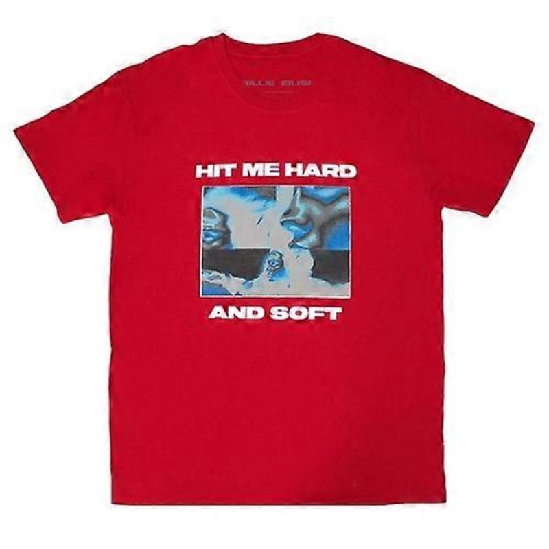 Billie Eilish Unisex Adult Hit Me Hard And Soft Negative T-Shirt