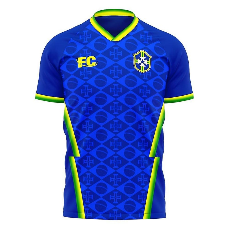 Brazil 2021-2022 Away Concept Football Kit (Fans Culture)