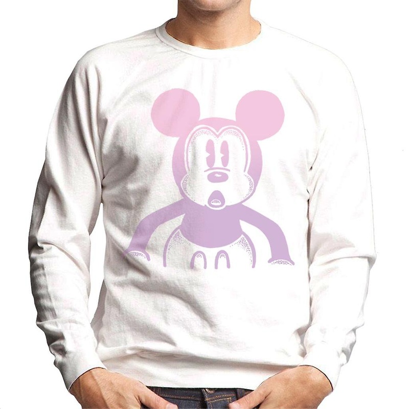 Disney Mickey Mouse Retro Silhouette Men’s Sweatshirt