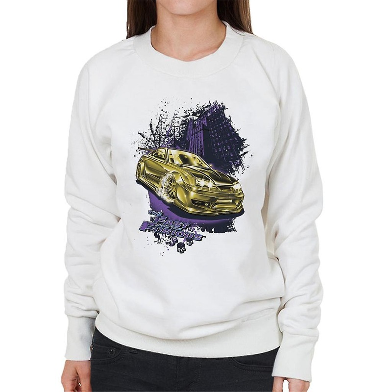 Fast and Furious Tokyo Drift Golden Car Women’s Sweatshirt