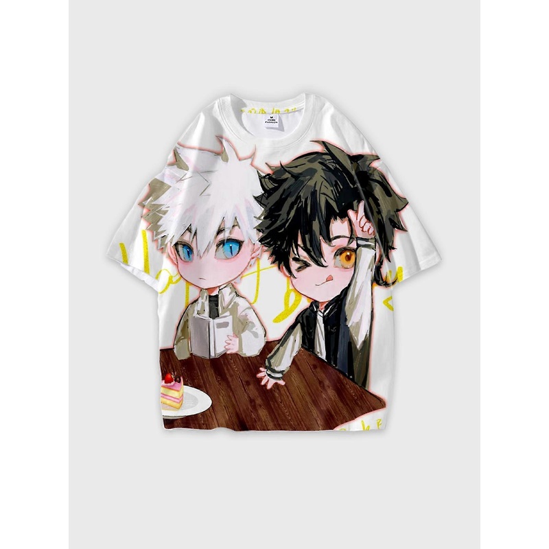 T-Shirt Round Neck, Loose Short Sleeve Link Click Graphic Tee, Unisex Summer Casual Top W78