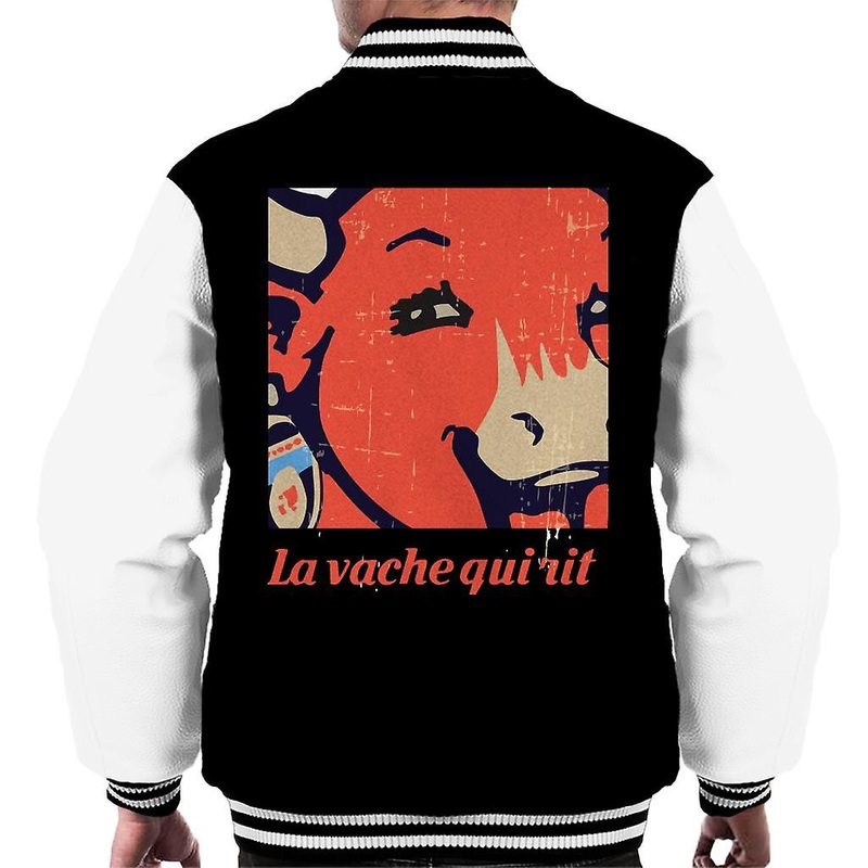 The Laughing Cow La Vache Qui Rit Close Up Men’s Varsity Jacket