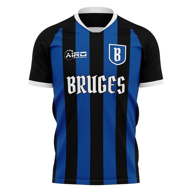 2025-2026 Club Brugge Home Concept Football Shirt – Kids (Long Sleeve)