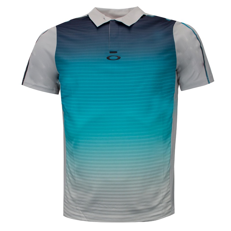 Oakley Mens Engineered Polo Bubba Colourblock T-Shirt 434287 202