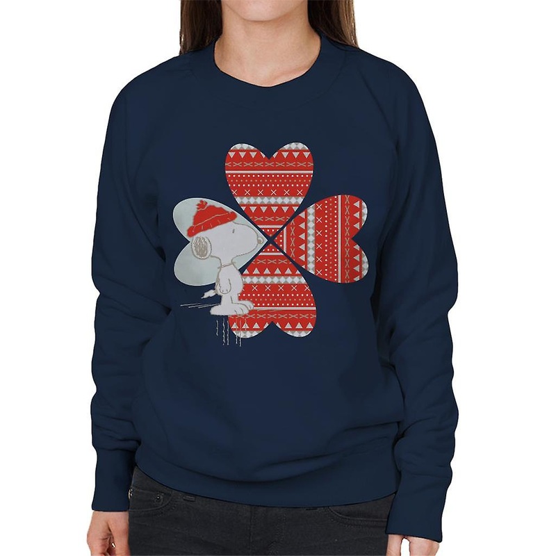 Peanuts Snoopy Red Hat Design Women’s Sweatshirt
