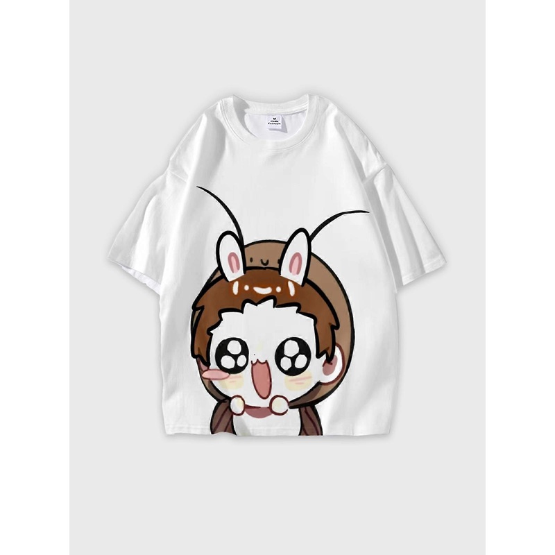 T-Shirt Short Sleeve Round Neck, Summer Casual Loose Graphic Tee, Unisex The Wu Zhe’s Wildness W1189