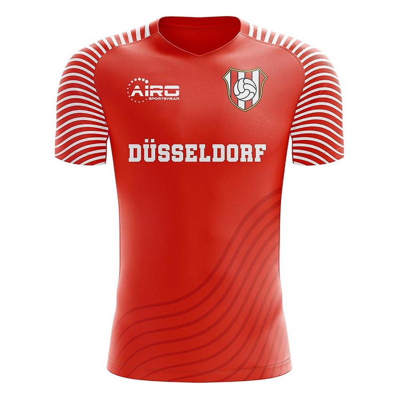 2025-2026 Fortuna Dusseldorf Home Concept Football Shirt – Adult Long Sleeve