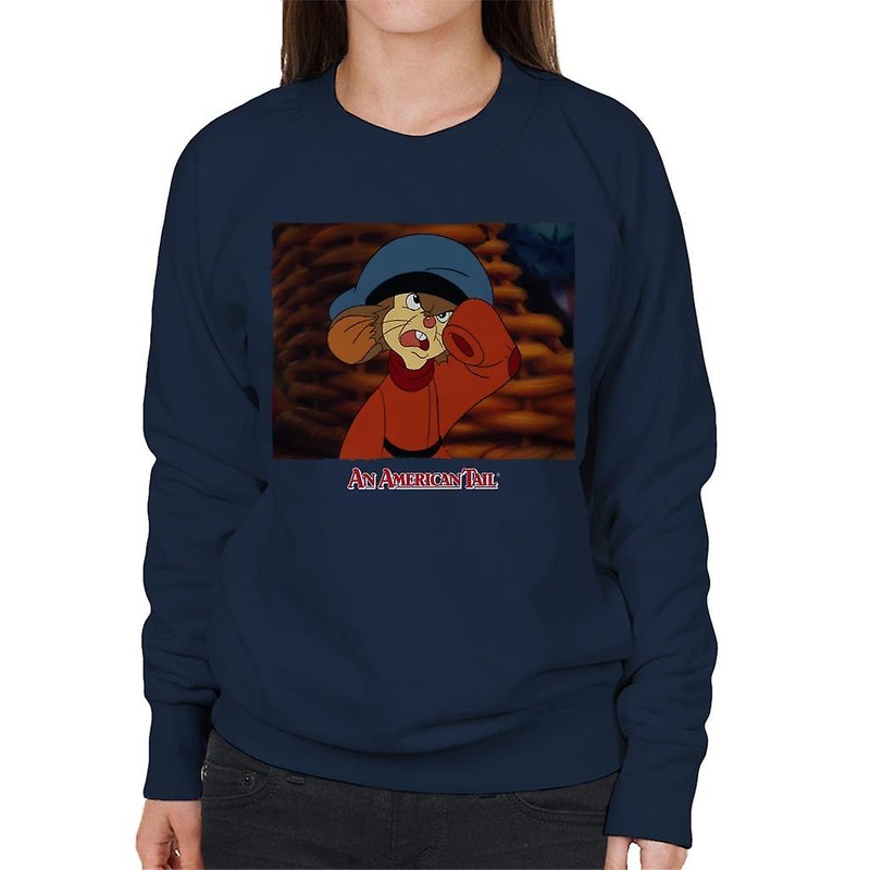 An American Tail Fievel Angry Women’s Sweatshirt