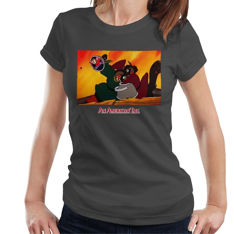 An American Tail Fievel Hides From Cossack Cats Women’s T-Shirt
