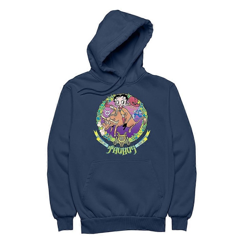 Betty Boop Taurus Astrological Sign Women’s Hooded Sweatshirt
