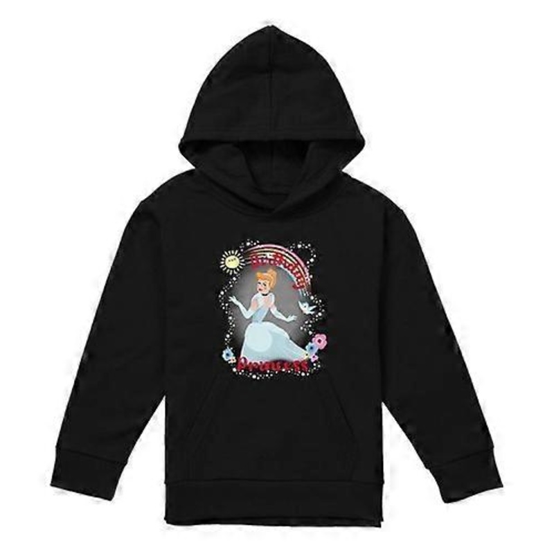 Cinderella Childrens/Kids Birthday Princess Heather Hoodie