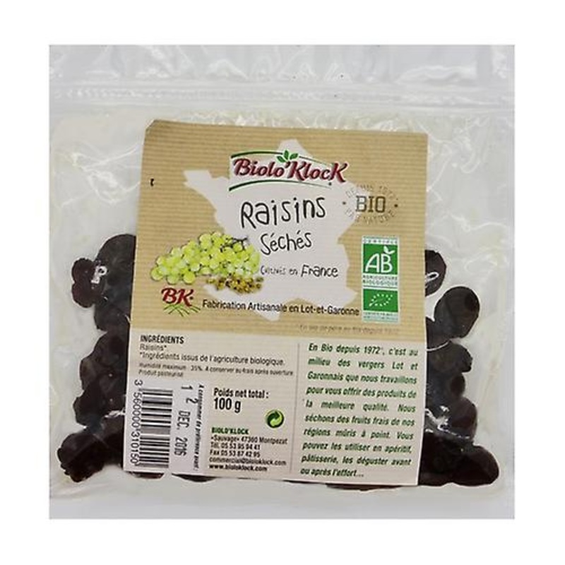 Dried grape “South West France” 100 g