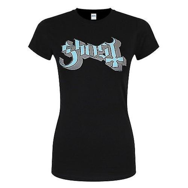Ghost Womens/Ladies Keyline Logo Skinny T-Shirt