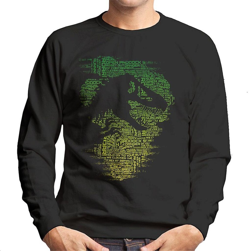 Jurassic Park T Rex Silhouette Asset Out Men’s Sweatshirt