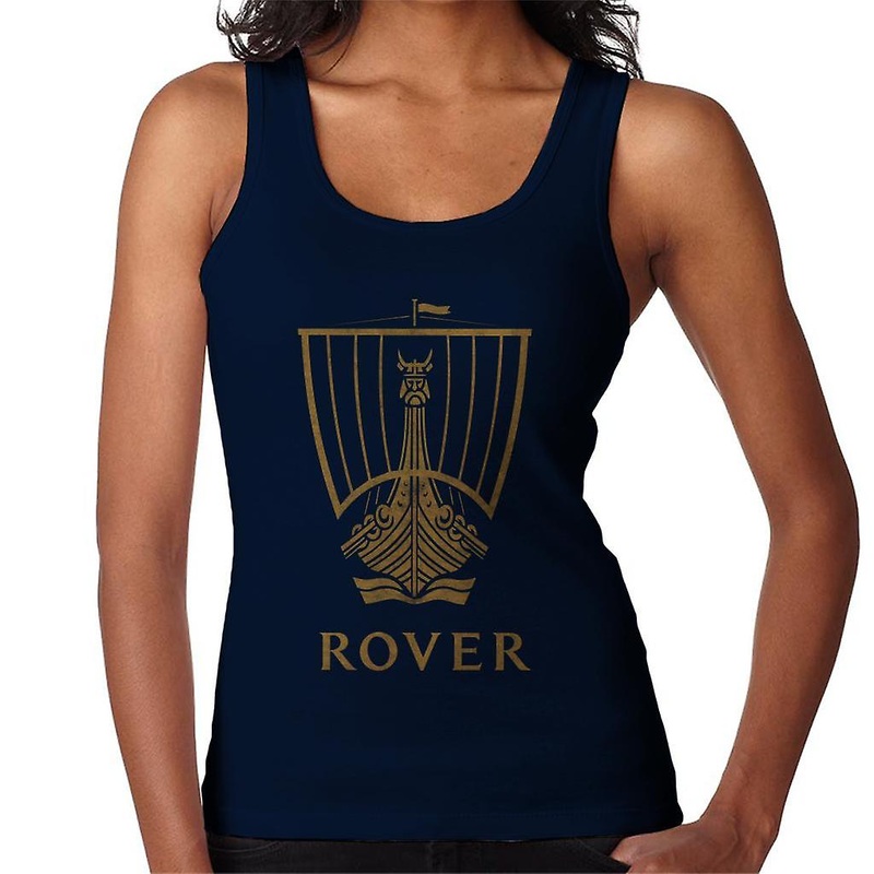 Rover Logo Gold Longship British Motor Heritage Women’s Vest
