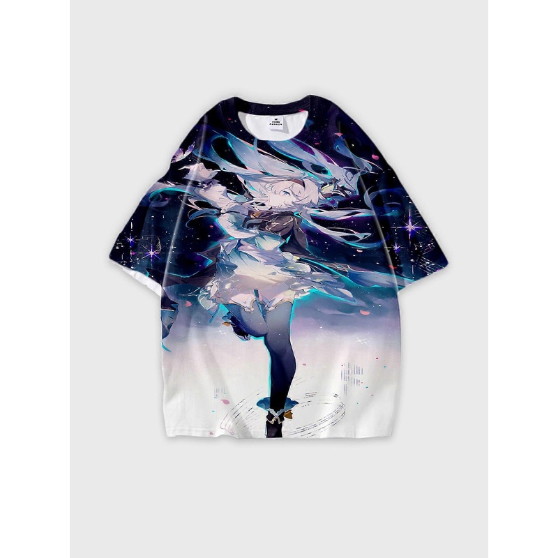 T-Shirt Short Sleeve Round Neck, Summer Casual Loose Graphic Tee, Unisex Pattern U1693