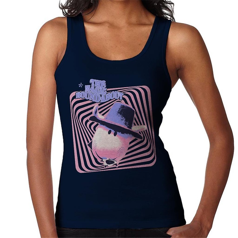 The Magic Roundabout Ermintrude Psychedelic Lines Women’s Vest