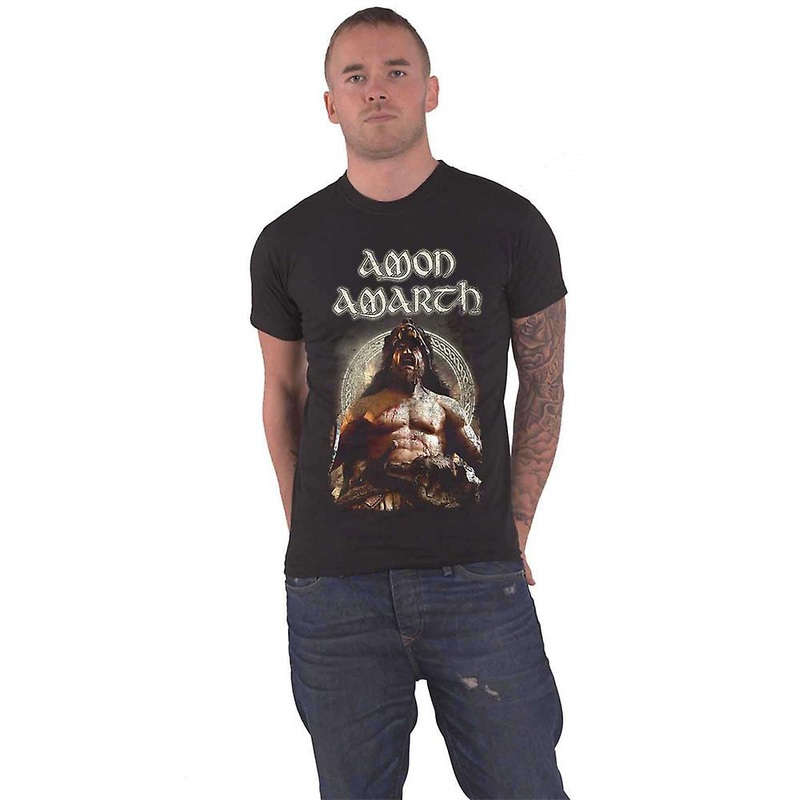 Amon Amarth T Shirt Berzerker Band Logo new Official Mens Black