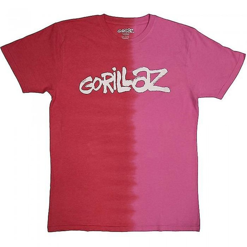 Gorillaz Unisex Adult Brush Logo T-Shirt