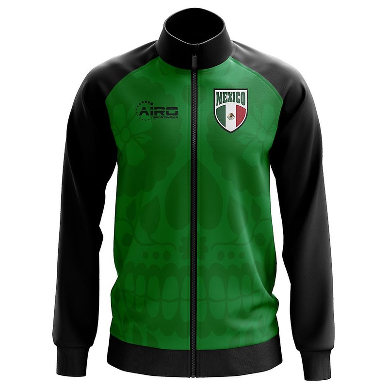 Mexico Concept Football Track Jacket (Green) – Kids