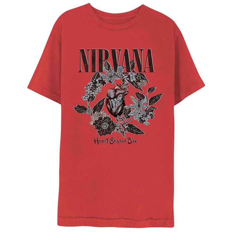 Nirvana Heart Shaped Box T Shirt