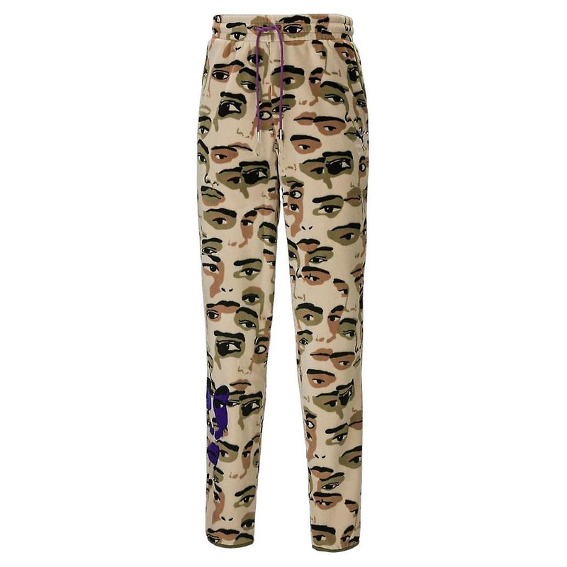 Puma x Kidsuper Studios Brown Women Stretch Wst Fleeve AOP Track Pants 530403 96
