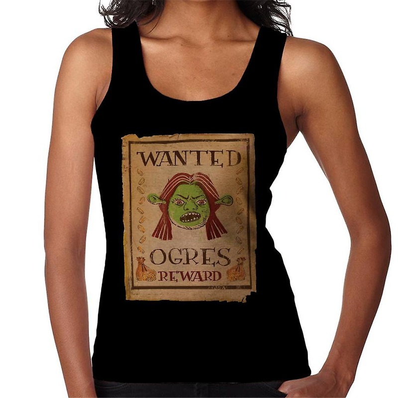 Shrek Princess Fiona Wanted Ogres Reward Women’s Vest