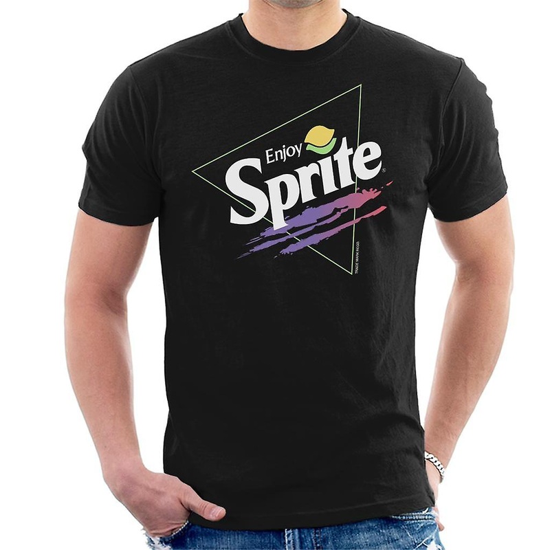 Sprite Enjoy Logo Triangle Aesthetic Men’s T-Shirt