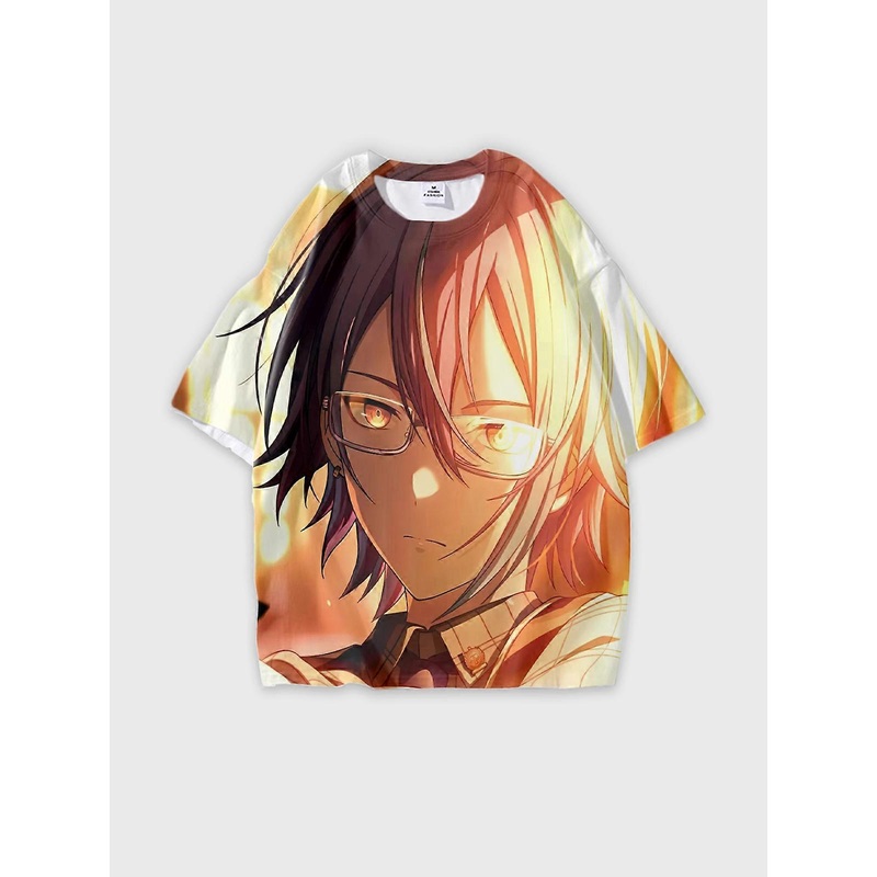T-Shirt Round Neck, Loose Short Sleeve Paradox Live THE ANIMATION Graphic Tee, Unisex Summer Casual Top V2806