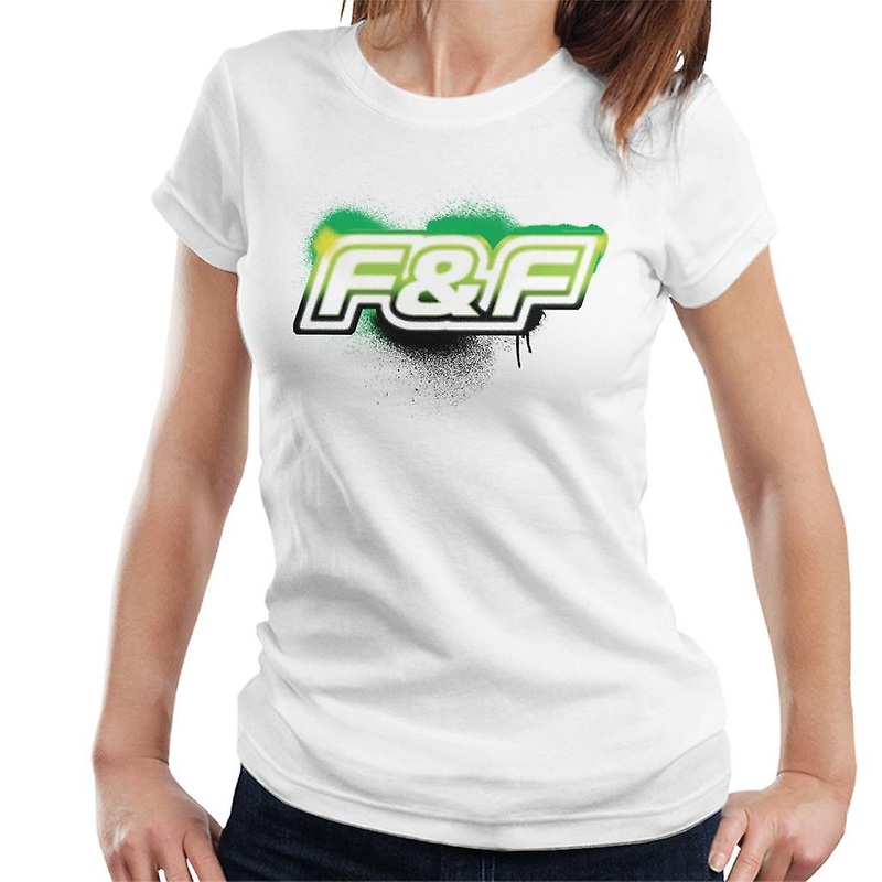 The Fast and The Furious Green Spray Logo Women’s T-Shirt