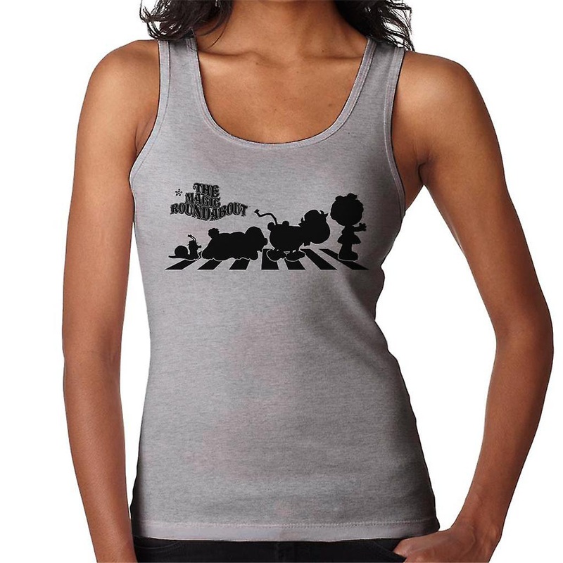 The Magic Roundabout Characters Silhouette Women’s Vest