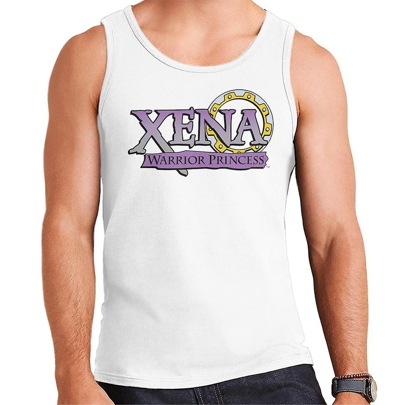 Xena Warrior Princess Purple Gradient Logo Men’s Vest