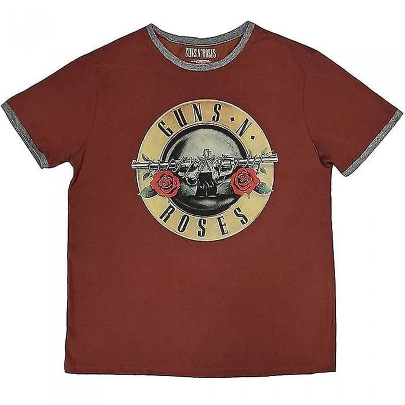 Guns N Roses Unisex Adult Classic Logo T-Shirt