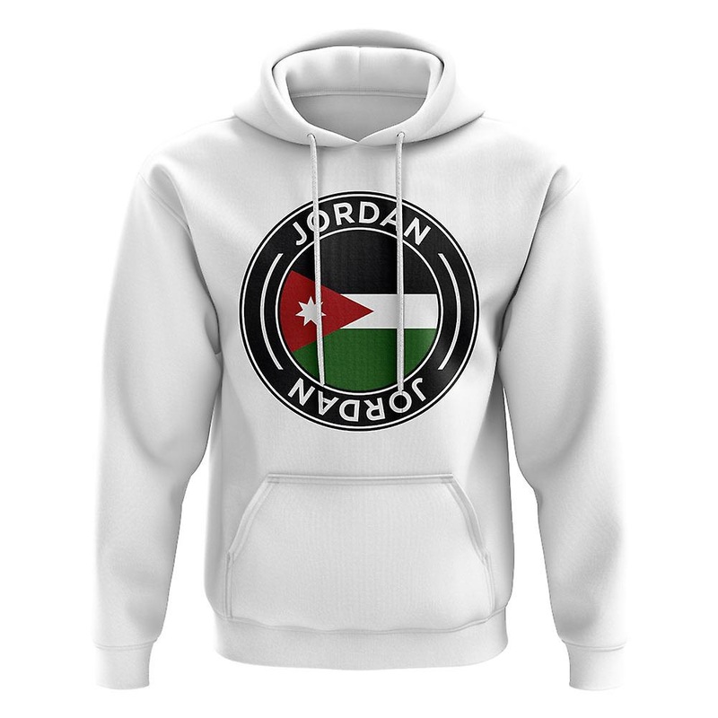 Jordan Football Badge Hoodie (White)