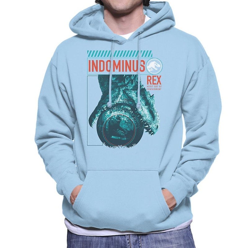 Jurassic Park Indominus Rex Men’s Hooded Sweatshirt